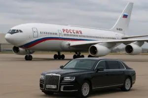 Літак Путіна прибув на Аляску для зустрічі з Трампом